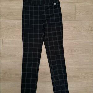 Calvin Klein Kids Dark Checkered Leggings